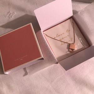 Stella & Dot Keep It Rose Gold Necklace NWT